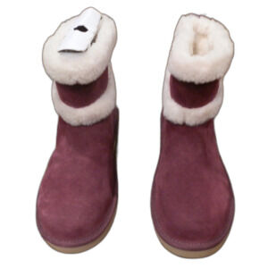 Koolaburra by UGG Barlee Purple Mini Boots Shoes Women's Size 10 New